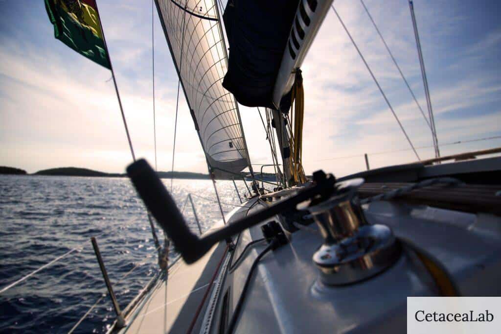 velero por Barcelona
