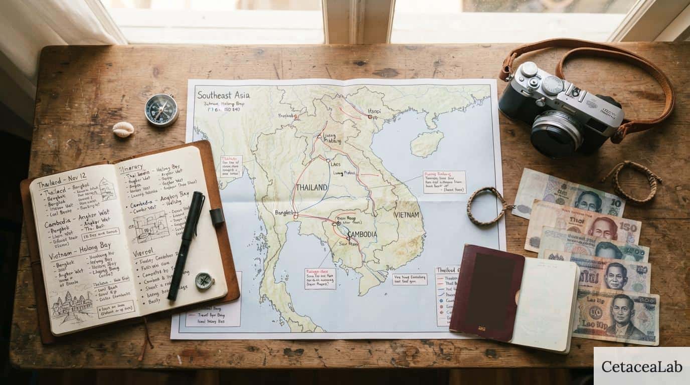 Planificación de un viaje por el Sudeste Asiático